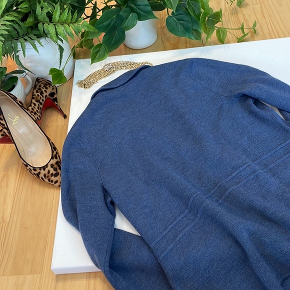 Talbots merino wool sweater jacket - Picture 6 of 9